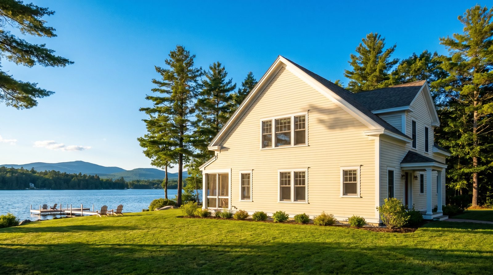 Beautiful clean lakefront home
